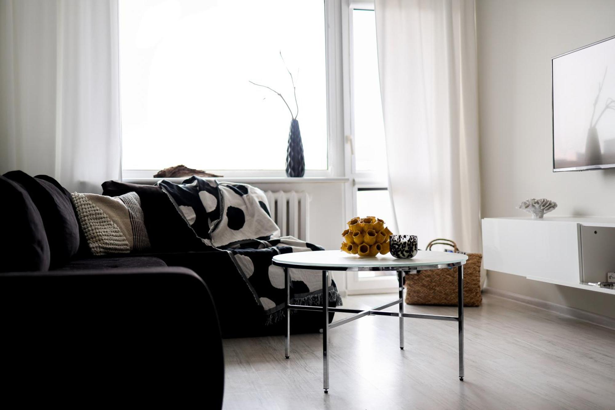 Apartament Czarno Na Bialym Wladyslawowo Ngoại thất bức ảnh